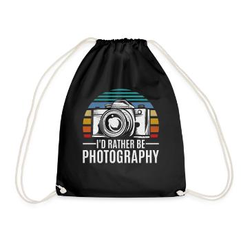Photographe Photographe Je préfère - Sac de sport léger - noir - Devant