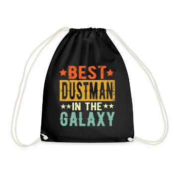 Best Müllmann ever Müllmann Gift - Drawstring Bag - black - Front