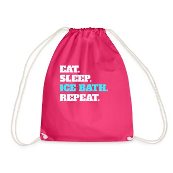 Bain de glace - Sac de sport léger - fuchsia - Devant