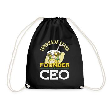 Fondateur et PDG de Lemonade Stand Limonadenstand - Sac de sport léger - noir - Devant