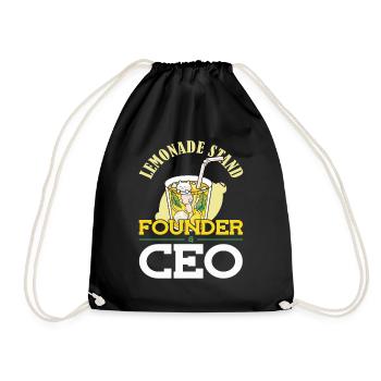 Fondateur et PDG de Lemonade Stand Limonadenstand - Sac de sport léger - noir - Devant