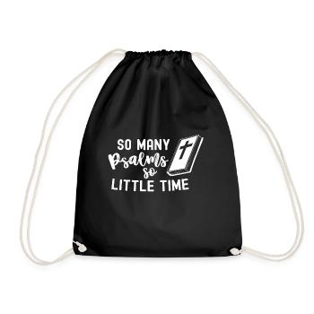 Christianity God Jesus Gift Church Religion - Drawstring Bag - black - Front