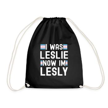 Transgenre Tshirt Transsexual Pride - Sac de sport léger - noir - Devant