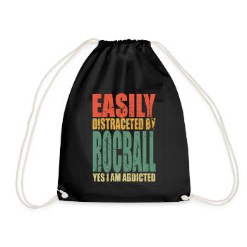 Rocball Dire Drôle - Sac de sport léger - noir - Devant