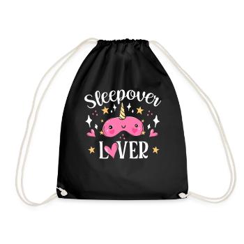 Amoureux de la nuit Hébergement Nuitée - Sac de sport léger - noir - Devant