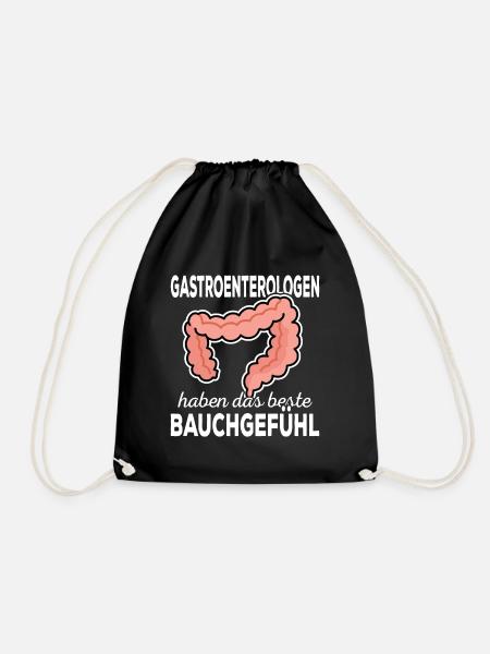 Gastroenterologie Gastroenterologe - Turnbeutel - Schwarz