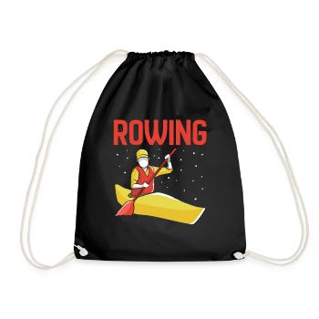 Aviron Aviron Aviron Aviron Bateau Aviron - Sac de sport léger - noir - Devant