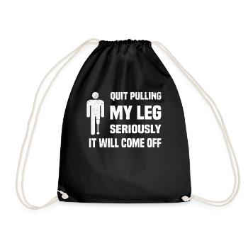 Fauteuil roulant amputé pour handicapés invalidés - Sac de sport léger - noir - Devant