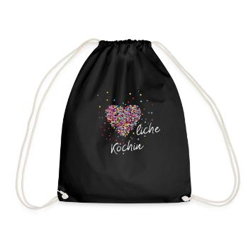 Cuisinier chaud Cuisine Gastronomie Nourriture - Sac de sport léger - noir - Devant