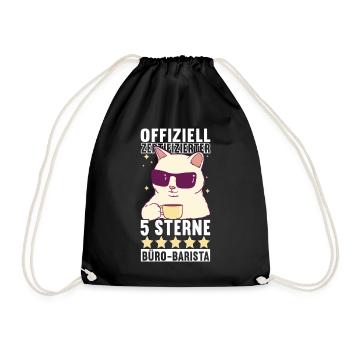 Farewell gift Job change colleagues - Drawstring Bag - black - Front