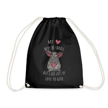 Rats Mice Owner House Mouse House Rat Rodent - Drawstring Bag - black - Front