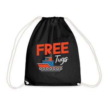 Remorqueurs Voile Remorqueurs gratuits - Sac de sport léger - noir - Devant