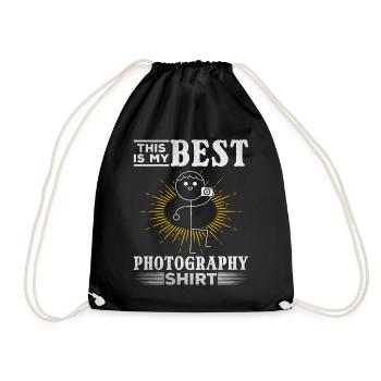 Photo: C’est mon meilleur - Sac de sport léger - noir - Devant