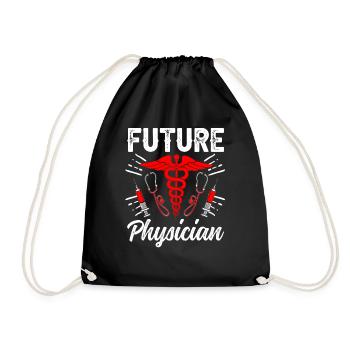 Futur Docteur Médecine Profession médicale - Sac de sport léger - noir - Devant