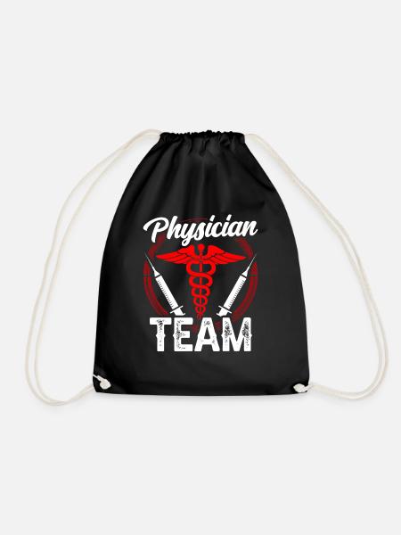 Équipe médicale Médecine d’équipe Médecin Médecin Médecin Médecin - Sac de sport léger - noir