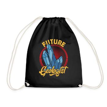 Futur géologue Profession Géologie Étudiant en géologie - Sac de sport léger - noir - Devant