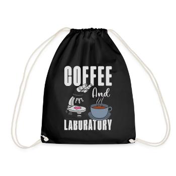 Technicien de laboratoire Technicien de laboratoire Coffee Science Gift - Sac de sport léger - noir - Devant
