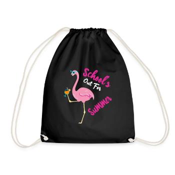 Schools Out For Summer - Drawstring Bag - black - Front