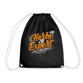 Herb Expert Herb Herb Garden - Sac de sport léger - noir - Devant