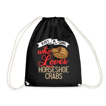 Crabe en fer à cheval Crabe en fer à cheval Crabes des Moluques - Sac de sport léger - noir - Devant