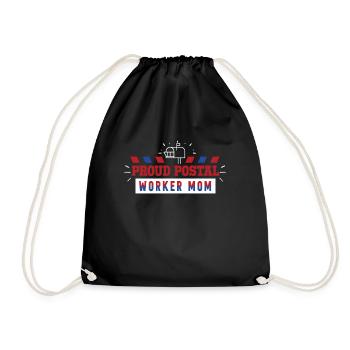 Fier facteur Mère Facteur Facteur - Sac de sport léger - noir - Devant