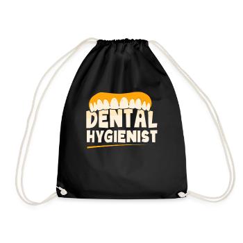 Hygiénistes dentaires Hygiène dentaire Équipe dentaire - Sac de sport léger - noir - Devant