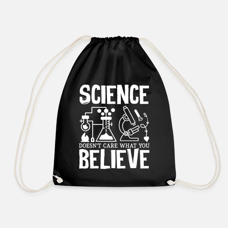 Teacher Science Doesn't Care What You Believe - Turnbeutel - Schwarz