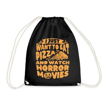 Horror Filme Fan Halloween - Turnbeutel - Schwarz - Vorne