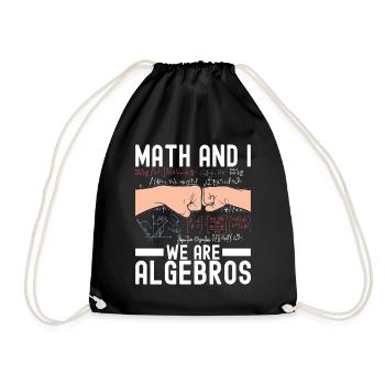 Professeur de mathématiques Mathématiques - Sac de sport léger - noir - Devant