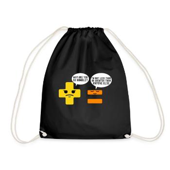 Professeur de mathématiques Mathématiques - Sac de sport léger - noir - Devant