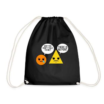 Professeur de mathématiques Mathématiques - Sac de sport léger - noir - Devant