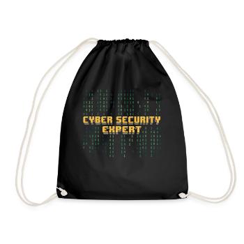 Expert en cybersécurité Hacker Cybersécurité - Sac de sport léger - noir - Devant