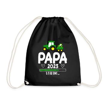 Papa 2023 Chargement - Sac de sport léger - noir - Devant