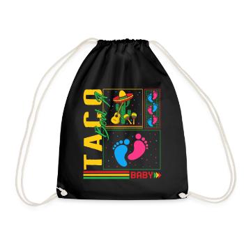 Chemise Cinco De Mayo, Taco Bout A Baby Foot - Sac de sport léger - noir - Devant