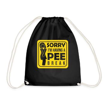 Annonce de grossesse drôle J’ai un - Sac de sport léger - noir - Devant