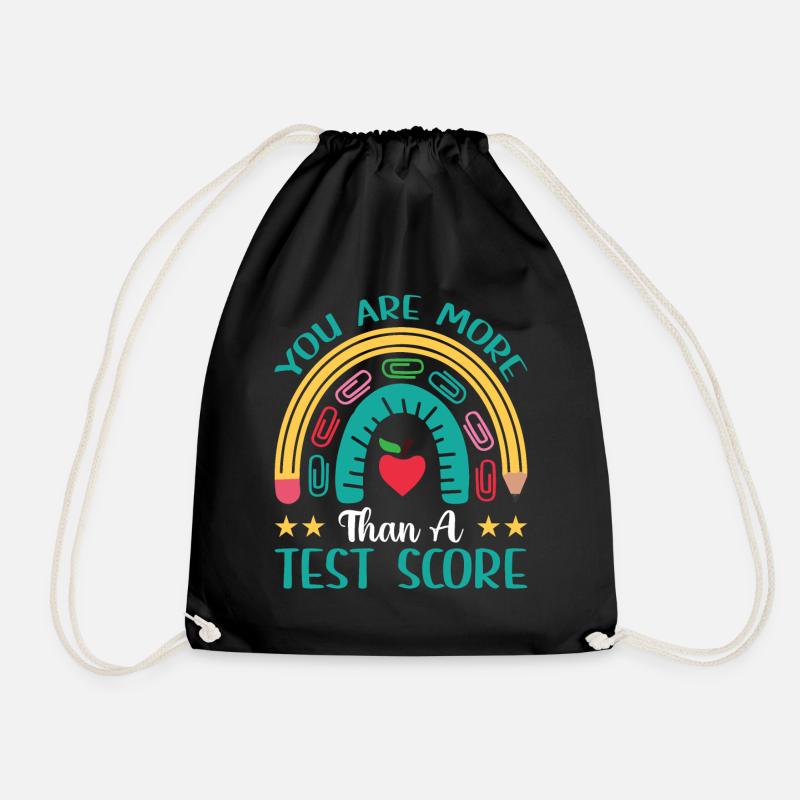 Test Day Kids - You Are More Than A Test - Turnbeutel - Schwarz