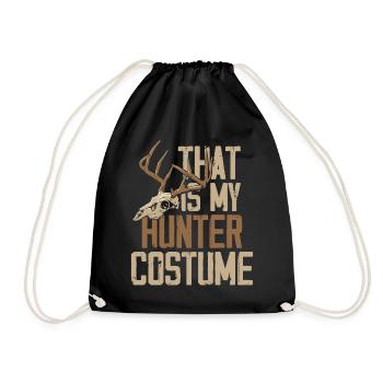 Chasseur de cerfs Buck Halloween - Sac de sport léger - noir - Devant