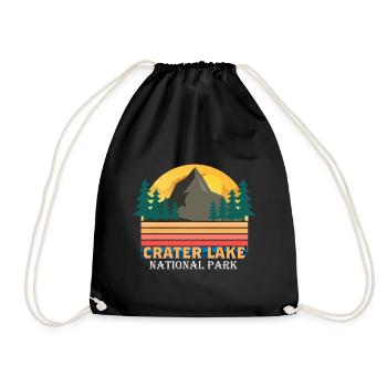 Parc national de Crater Lake Randonnée Nature Montagnes Orego - Sac de sport léger - noir - Devant