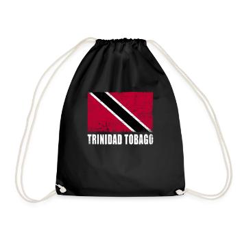 Trinidad Tobago Drapeau Trinité-et-Tobago Drapeau - Sac de sport léger - noir - Devant