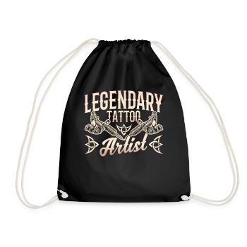 Tatoueur légendaire Tatoueur - Sac de sport léger - noir - Devant