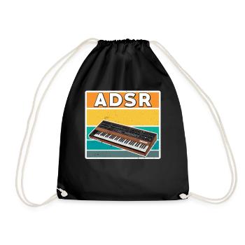 Adsr synthesizer - Turnbeutel - Schwarz - Vorne