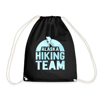 Alaska Randonneurs de l’équipe de randonnée Randonnée Randonnée - Sac de sport léger - noir - Devant