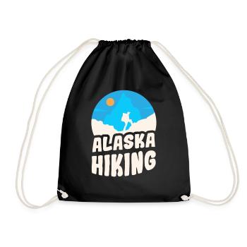 Alaska Randonnée Randonnée Nature Randonneurs - Sac de sport léger - noir - Devant