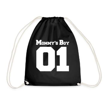 Partner Look Couple Partner Couple Couple Family - Drawstring Bag - black - Front