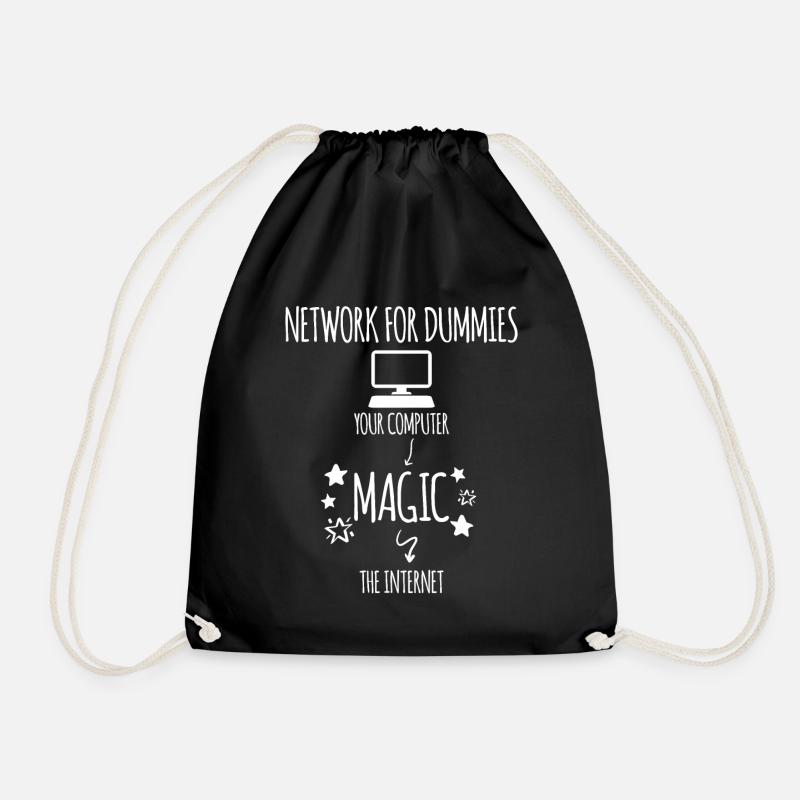 Informatiker Informatik Programmierer Nerd Geek - Turnbeutel - Schwarz