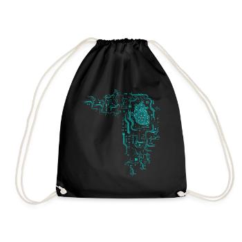 Computer Scientist Computer Science Programmer Nerd Geek - Drawstring Bag - black - Front