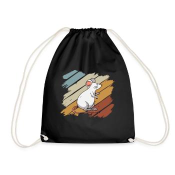 Souris - Sac de sport léger - noir - Devant