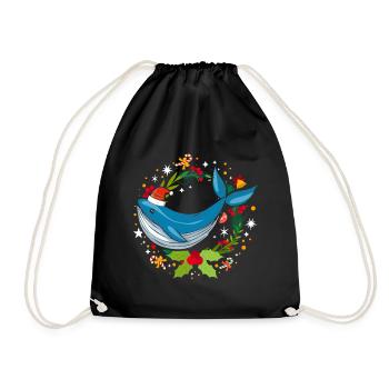 Alaska Cadeau Enfants Hommes Femmes USA Nature Crème Glacée - Sac de sport léger - noir - Devant