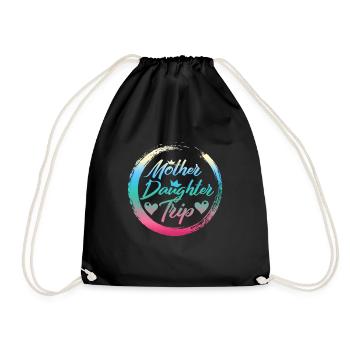 Chemise de voyage mère-fille, Butterfly Mother’s - Sac de sport léger - noir - Devant