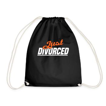 Divorce Séparation Mariage Ex Partie au divorce - Sac de sport léger - noir - Devant